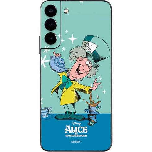 Disney Alice in Wonderland Mad Hatter Tea Party Galaxy S22 Plus Skin